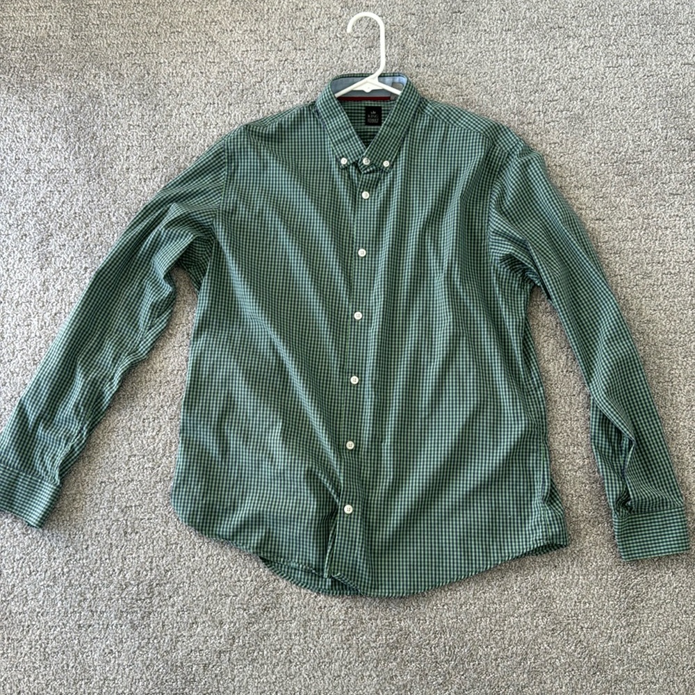 King Street Collection Checked Dress Shirt